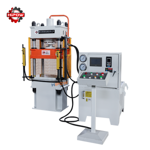 Presse hydraulique verticale à quatre colonnes et trois poutres HIPOW Y32-20T, commande PLC, moteur haute puissance 3,7 kW, 220/380 V, 300 mm - Product Image 1