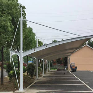 Structure de toit en membrane PVC/PVDF bon marché pour abri de voiture - Product Image 4