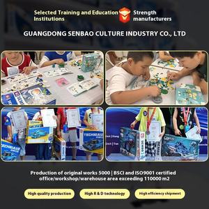 SEMBO 202080 푸젠성 군사 군함 빌딩 블록 남여 공용 플라스틱 조립 완구 어린이를위한 교육용 소형 입자 모델 - Product Image 4