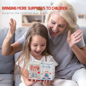 Boîte surprise, costumes variés, mini poupées en vinyle, sacs, ornements, porte-clés mignons, cadeaux pour filles, bonbons, jouets pour enfants - Product Image 3