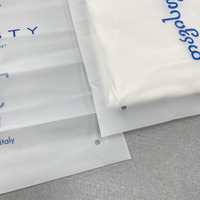 Sacs d'emballage pour vêtements en plastique CPE PE givré avec fermeture éclair mate, personnalisables avec logo imprimé, écologiques, vente en gros