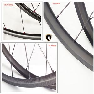970g seulement SR24TSL roues en carbone Super léger 24 mm jante profonde R36 moyeu MAC aero 424 rayons <span class=keywords><strong>700</strong></span> 21C <span class=keywords><strong>vélo</strong></span> de route <span class=keywords><strong>roue</strong></span> de <span class=keywords><strong>vélo</strong></span> tubulaire - Product Image 5