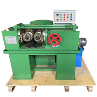 Boîte de vitesses automatique de laminoir à filetage droit en acier hydraulique CNC pour filetage de barre d'armature