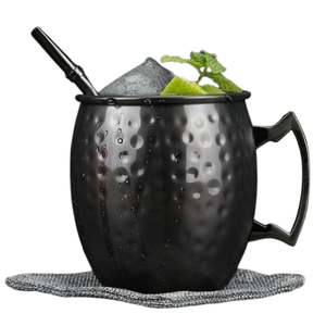 Engraved Design Top Trending Decorative Metal <b>Copper</b> Mug Antique Color Finishing Mint Julep <b>Cup</b> for Home Table Decor - Product Image 2