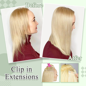 Extensiones de Cabello Humano Brasileño 100% Virgen, Doble Trama, Cutícula Alineada, Sin Costuras, de Alta Calidad para Mujeres Blancas - Product Image 5