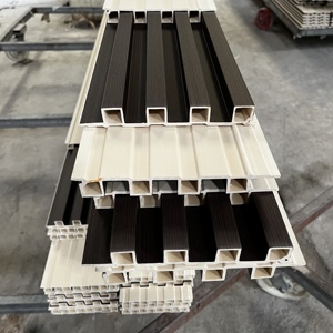 Tấm ốp tường PVC 3D giả gỗ dễ lắp đặt, vân gỗ, tấm ốp tường PVC WPC, tấm ốp tường WPC trong nhà - Product Image 2