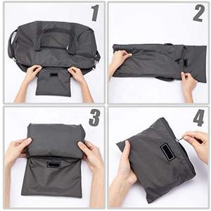 Hot Selling Lightweight <b>Travel</b> Sports Duffel <b>Bag</b> Custom Logo Large Capacity Foldable Gym <b>Bag</b> <b>Men</b> Women Fashionable Nylon - Product Image 5