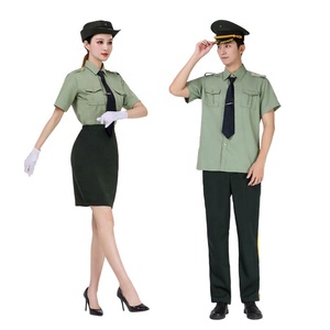 Vente en gros Vêtements de travail d'été respirants unisexes Vêtements d'uniforme de patrouille de garde de sécurité complète pour les tâches de patrouille et de garde - Product Image 1