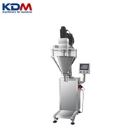 Machine de remplissage de poudre semi-automatique à vis sans fin KDM-AFB pour conteneurs