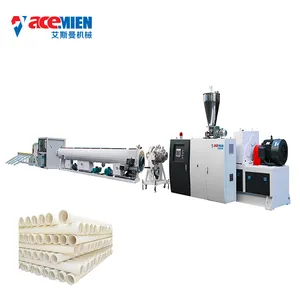 factory supply plastic PPR HDPE PP PE PVC Pipe Extruder making Extrusion machine production line price