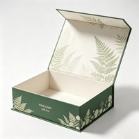 Scatola per Abbigliamento con Logo Personalizzato, Confezione Regalo di Lusso Pieghevole Magnetica in Cartone Rigido