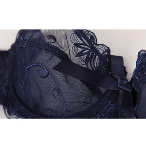 Lencería Sexy de Encaje Transparente para Mujer, Sujetador Transparente de Encaje para Mujer, Talla Grande - Product Image 2