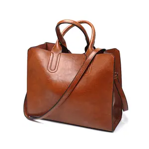Oem New Pu Leather Women Bucket Bag Leather Shoulder Branded Bags Crossbody Luxury Handbags For Women Wholesale Handbag Supplier