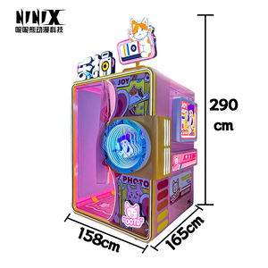 Caméra de Selfie de Style Anime rose jeu de divertissement commercial à jetons 1 an de garantie matériel en métal anglais - Product Image 3