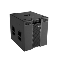 Caisson de basses actif professionnel VA Smart Sub double 15 pouces pour théâtre et stade, 700W/2800W, garantie 1 an