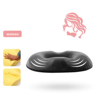 Bravo – coussin de siège en mousse à mémoire de forme pour sciatique et douleur aux hanches, soulagement de la pression, coussin de siège Coccyx