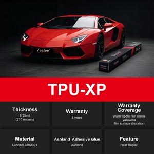 ฟิล์มกันรอยรถยนต์ TPU <span class=keywords><strong>PRO</strong></span> XP <span class=keywords><strong>8</strong></span>.25mil รุ่นขายดีที่สุด ฟิล์ม PPF คุณภาพสูง ความใสพิเศษ รับผลิตแบบ OEM - Product Image 1