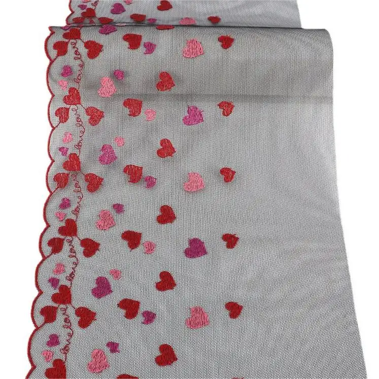 Sélection de couleurs multiples robe de mariée Home Textile Tissu Sous-vêtements accessoires maille tissu maille gaze sequin Broderie dentelle
