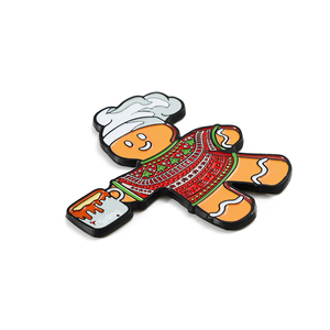Custom Christmas Gifts Funny Cartoon Cute Metal Magnet for Fridge - Product Image 4