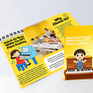 บริษัทผู้ผลิตงานพิมพ์มืออาชีพ แนะนำบริการพิมพ์หนังสือเล่มเล็ก เมนูร้านอาหารแบบกำหนดเอง ใบปลิว พิมพ์ออฟเซ็ตสีเต็มรูปแบบ - Product Image 3