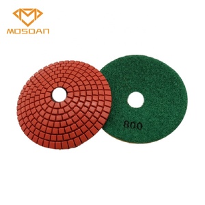 Miếng Đánh Bóng Góc Ướt Sử Dụng 3 Inch Cho Mặt Bàn Bê Tông Đá Hoa Cương Đá Cẩm Thạch - Product Image 1