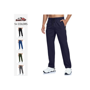 Pantalon <span class=keywords><strong>de</strong></span> randonnée léger pour homme, respirant, séchage rapide, imperméable, pour le camping, la pêche, la course à pied, le <span class=keywords><strong>jogging</strong></span> athlétique - Product Image 1