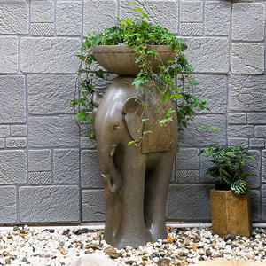 Creative Elephant <b>Flower</b> <b>Pot</b> Outdoor Garden Decoration <b>Large</b> Animal Planter Courtyard Ornament - Product Image 3