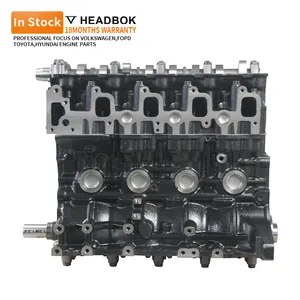 Headbok fábrica venda quente motor diesel 5L bloco longo para Toyota Hilux Hiace