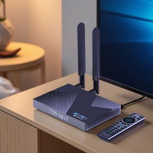 Reproductor Multimedia de Alto Rendimiento H96 MAX V58 RK3588, Decodificador Inteligente con WiFi 6 Dual, BT5.0, Video 4K, para Venta al por Mayor - Product Image 1