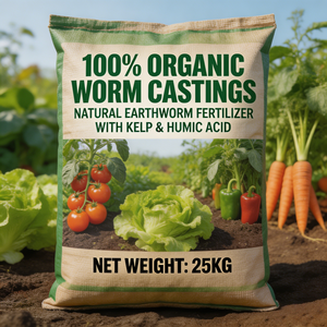 Fertilizante Natural de Gusano de Tierra 100% Premium con Algas y Ácido Húmico - Product Image 3