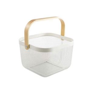 Panier en métal à mailles fines avec poignée, panier de rangement, panier à fruits et légumes - Product Image 3