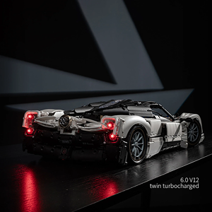 4688 Piezas, Bloques de Construcción de Superdeportivos Utopia Técnicos a Escala 1:8, JD118, Ideas Creativas, Modelo de Coche Deportivo Hypercar, Ladrillos de Juguete para Adultos, Regalos - Product Image 4