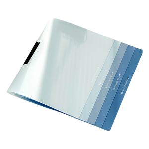 Biểu tượng tùy chỉnh thân thiện với môi A4 không thấm nước Gradient màu trong suốt L hình dạng trang duy nhất tài liệu thư mục tập tin cho trẻ em văn phòng - Product Image 3