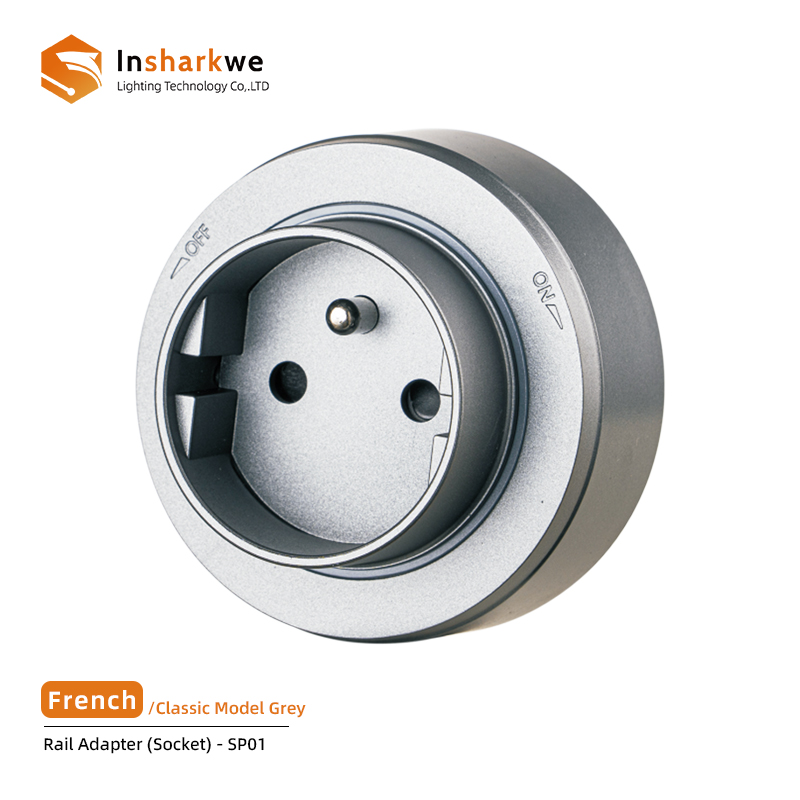 SP-01 FR Enchufe Gris Clásico *2