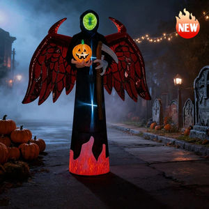 हेलोलीन इंफ्लेटेबल रेपर पंखों के साथ यार्ड आग की लौ को उड़ा देते हैं - Product Image 1