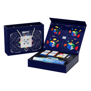 Magic Domain - Caja de Regalo Premium 2345, Cubo de Rubik Magnético 3x3 4x4, Juego de Tapetes con Temporizador para Adolescentes, Estimulante Cerebral - Product Image 1