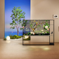 Écran OLED transparent personnalisé de 77 pouces, panneau OLED transparent, téléviseur OLED transparent, écran transparent 4K, écran OLED transparent