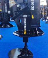 EDDIE80 Nouveaux marteaux hydrauliques pour chargeuses-pelleteuses de 6 à 9 tonnes