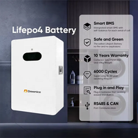 Batterie au lithium tout-en-un 10 kW 10 kWh 20 kWh 48 V 200 Ah pour stockage d'énergie solaire