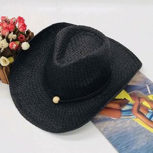 Sombreros de Paja Enrollables de Ala Ancha al por Mayor para Viajes a la Playa - Estilo Panamá, Deportivos, Casuales, de Alta Calidad y Bajo Precio - Product Image 2