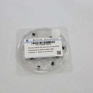 Kit de ferules Agilent.R 5062-3506, diamètre intérieur 0,4 mm, 10 pièces/paquet, pièces et accessoires d'instruments 5062-3514 - Product Image 1