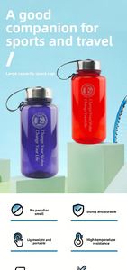 Botella de Agua Deportiva Tritan Ecozen con Logotipo Personalizado, Botella de Plástico Libre de BPA para Escuelas, Equipos y Eventos - Product Image 2