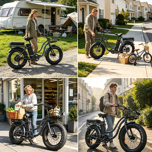 20 Zoll 7-Gang E-Bike mit Lithium-Akku, Aluminiumrahmen, Komplettsicherheit, Erwachsenen-Cityrad RSD-506, Ausgestattet mit Original Shimano - Product Image 5
