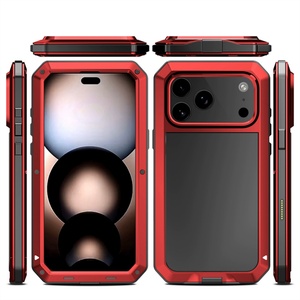 Funda Protectora para iPhone 17 Pro Max, Protección 360, Aleación de Aluminio Resistente, con Protector de Pantalla Integrado, Antigolpes - Product Image 2