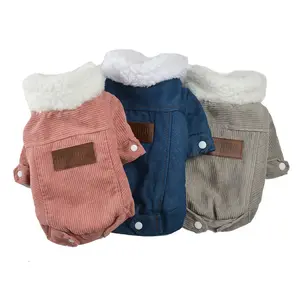 Hond Kleren Herfst Winter Puppy Hond Jas Jas Dikker Warme Huisdieren Kleding