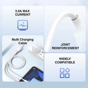 最大3.0A输出 多功能旅行数据线 TPE耐磨材质 智能芯片电流分配 - Product Image 6