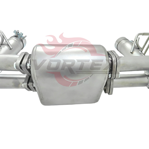 Système d'échappement Vortex Flagship en acier inoxydable avec soupapes et double sortie pour Ferrari F8 Tributo Spider 3.9T V8 Best Seller - Product Image 5