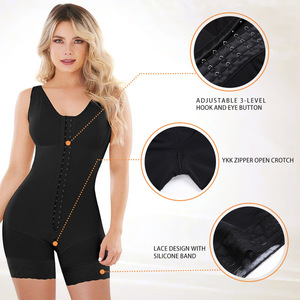 Gaines courtes colombiennes avec logo personnalisé pour femmes culottes de contrôle amincissantes respirantes broches <span class=keywords><strong>gaine</strong></span> de ventre pour un usage quotidien - Product Image 4