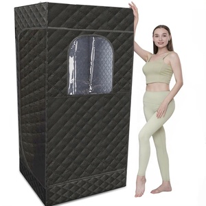 Tenda per Sauna a vapore portatile per una persona con sedia pieghevole e telecomando funzione vapore umido - Product Image 4