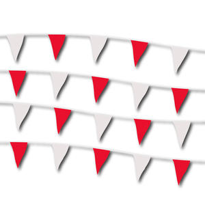 Bandiere a Triangolo Personalizzate con Logo, Bandiere Premium per Piscina, Eventi di Costruzione, Decorazioni per Feste all'Aperto - Product Image 3